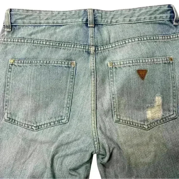 Guess Jeans Distressed Boy Fit Size 27 - Picture 3 of 6